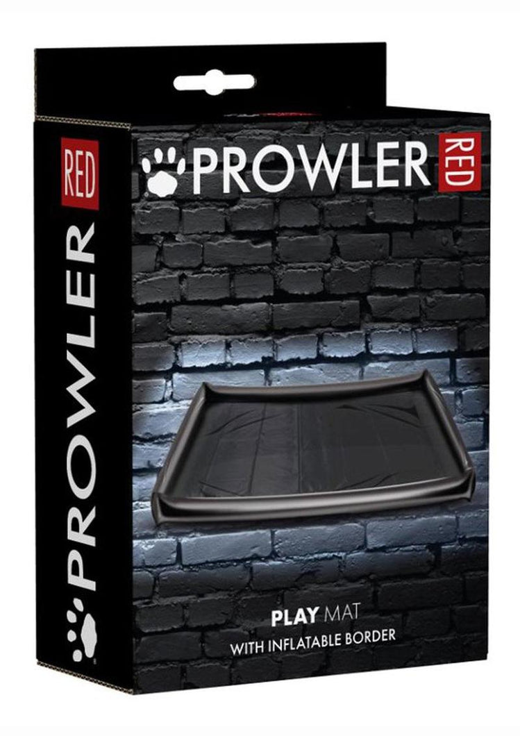 Prowler Red Play Mat - Black