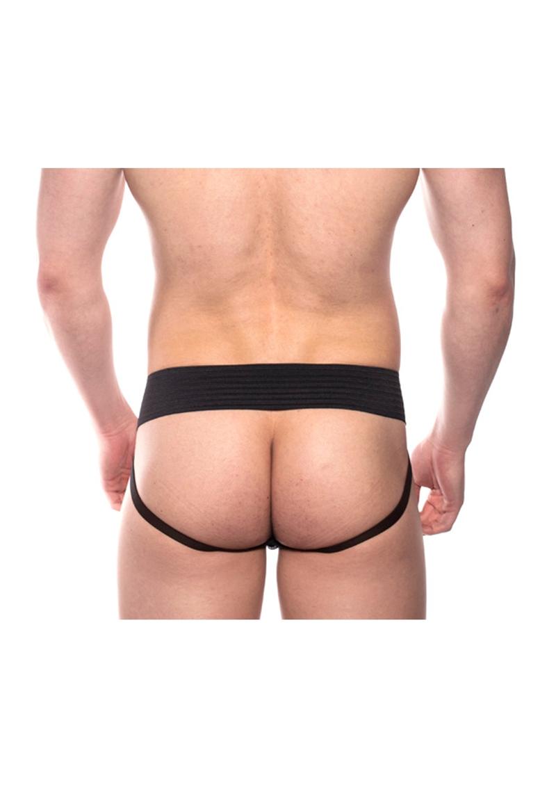 Load image into Gallery viewer, Prowler Red Pouch Jock - Black - Large
