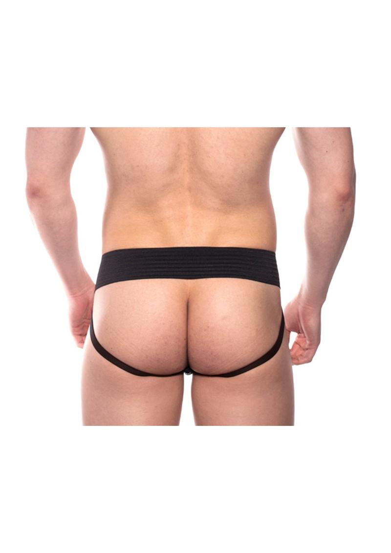 Load image into Gallery viewer, Prowler Red Pouch Jock - Black - Small
