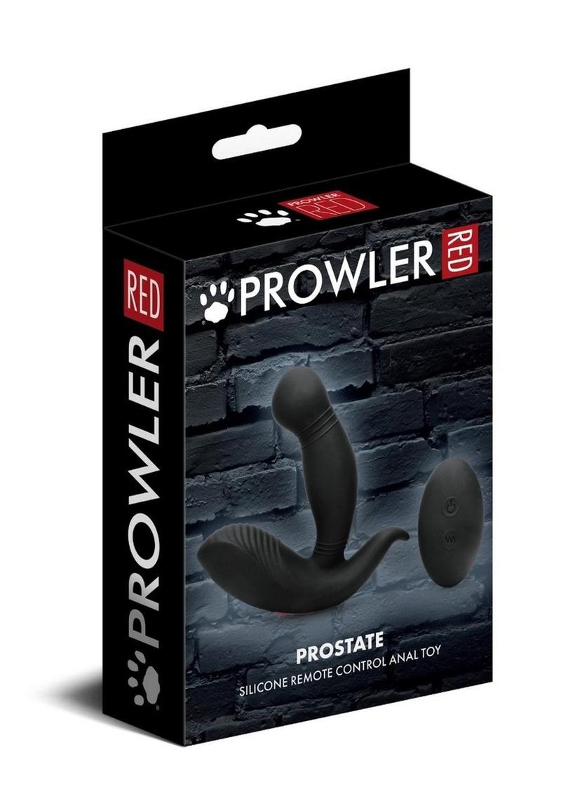 Load image into Gallery viewer, Prowler Red Prostate Massager - Black
