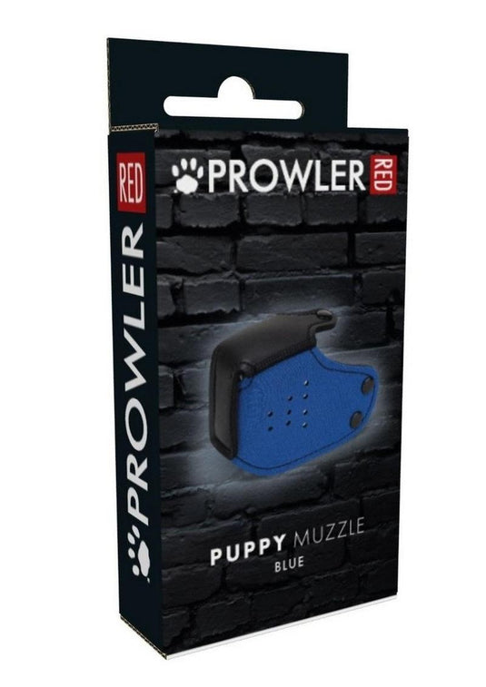 Prowler Red Puppy Muzzle - Black/Blue