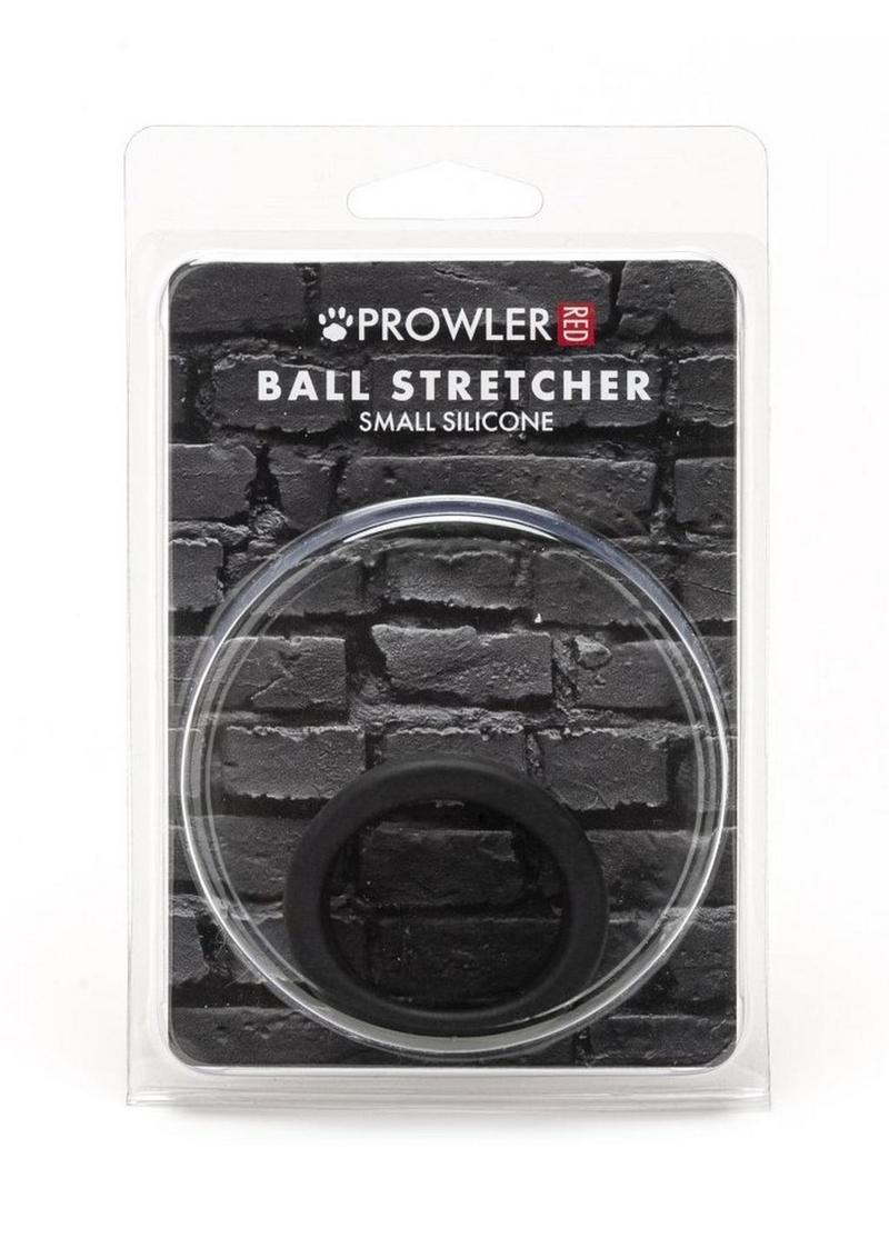 Load image into Gallery viewer, Prowler Red Silicone Ball Stretcher - Black - Small
