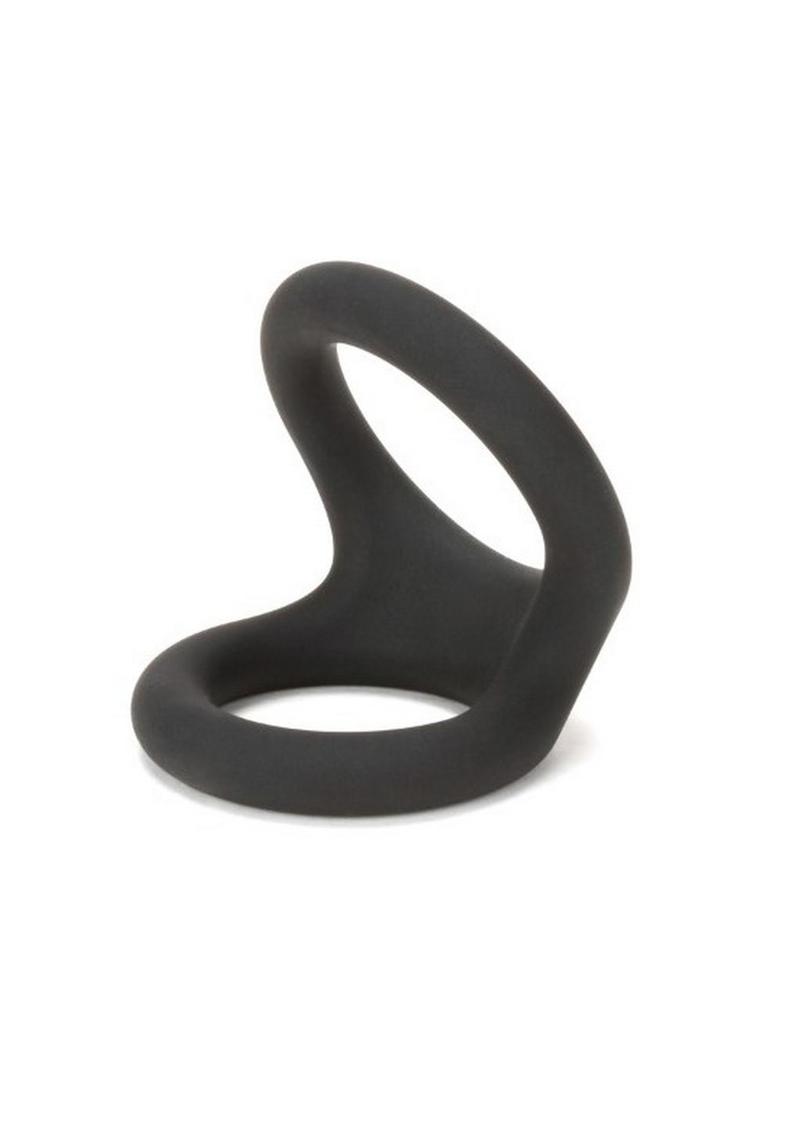 Load image into Gallery viewer, Prowler Red Tri-O Silicone Ring - Black
