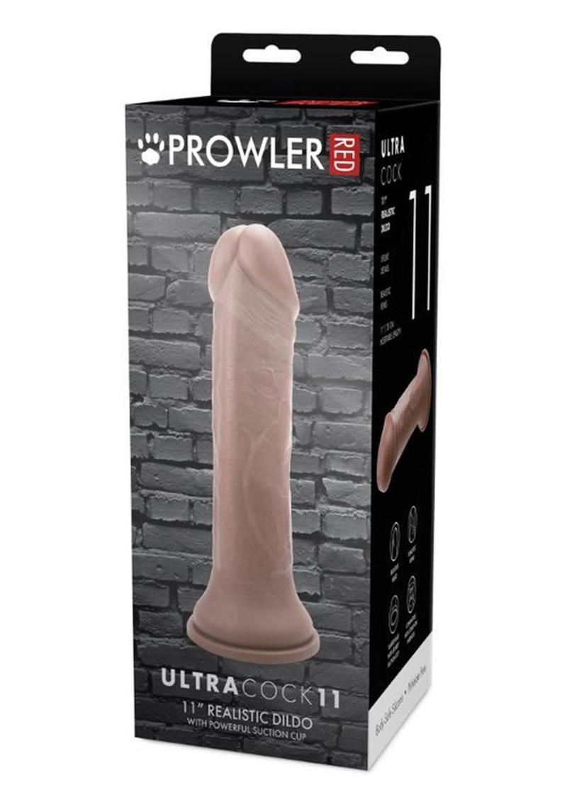 Load image into Gallery viewer, Prowler Red Ultra Cock Realistic Dildo - Caramel - 11in
