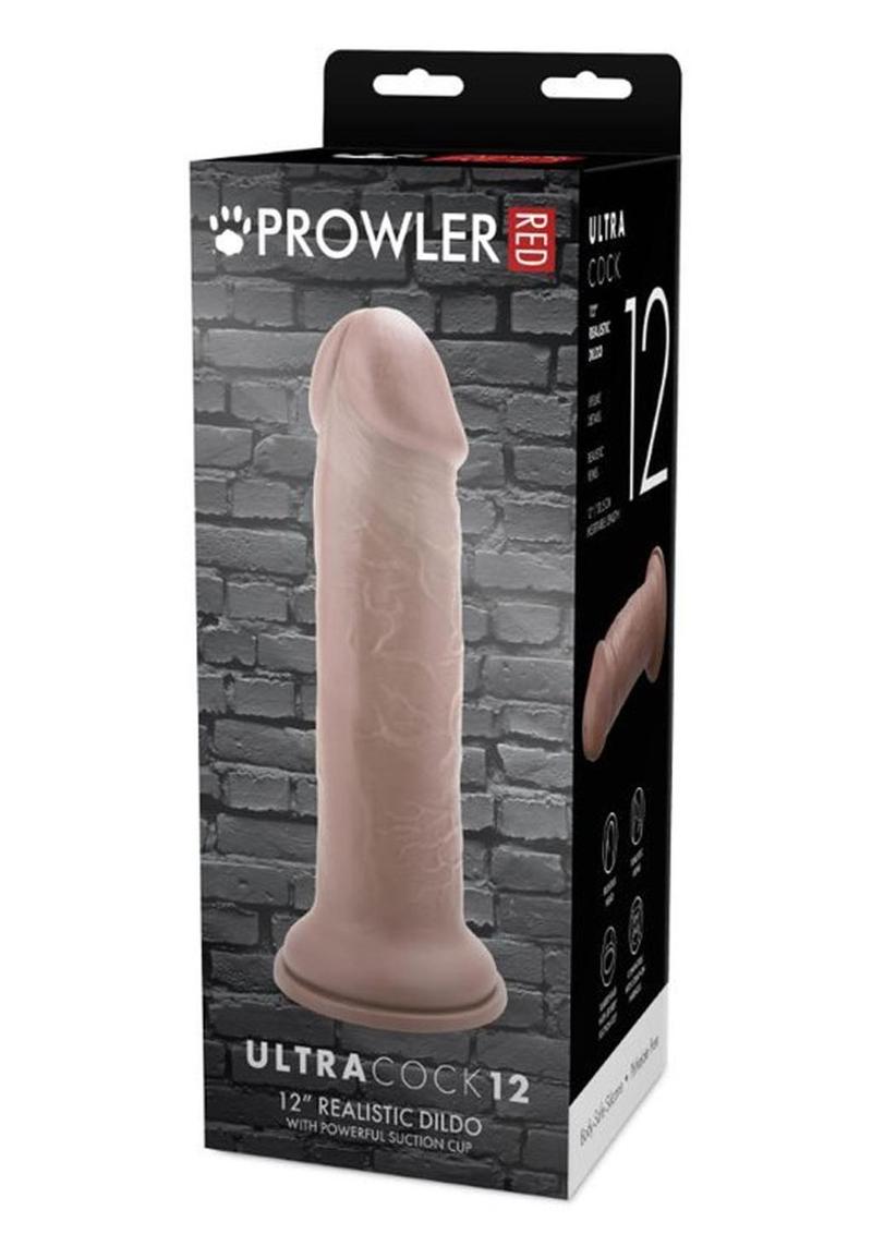 Load image into Gallery viewer, Prowler Red Ultra Cock Realistic Dildo - Caramel - 12in
