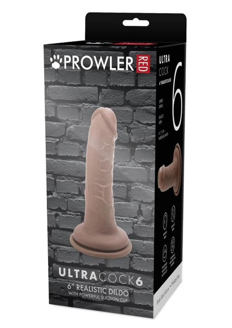 Load image into Gallery viewer, Prowler Red Ultra Cock Realistic Dildo - Caramel - 6in
