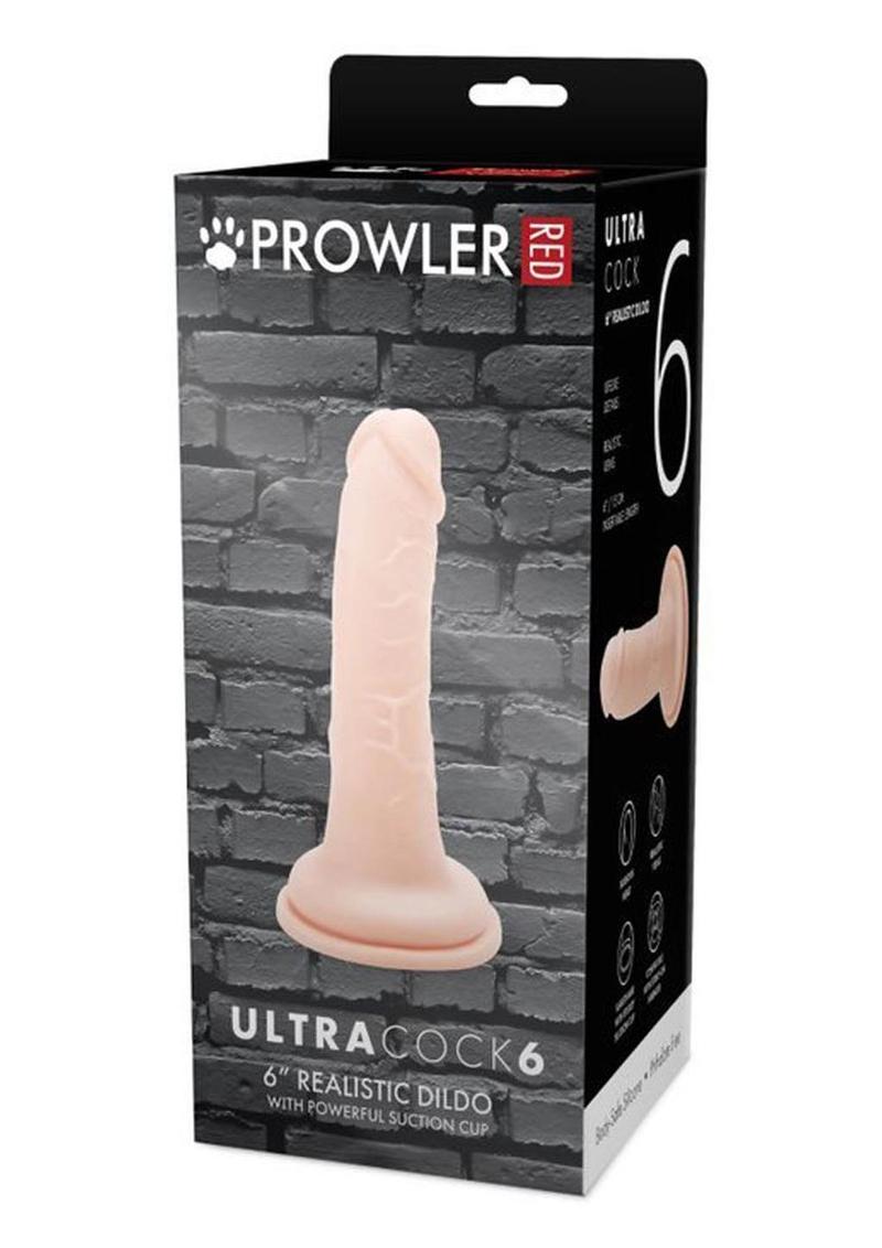 Load image into Gallery viewer, Prowler Red Ultra Cock Realistic Dildo - Vanilla - 6in
