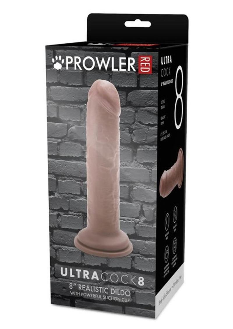 Load image into Gallery viewer, Prowler Red Ultra Cock Realistic Dildo - Caramel - 8in
