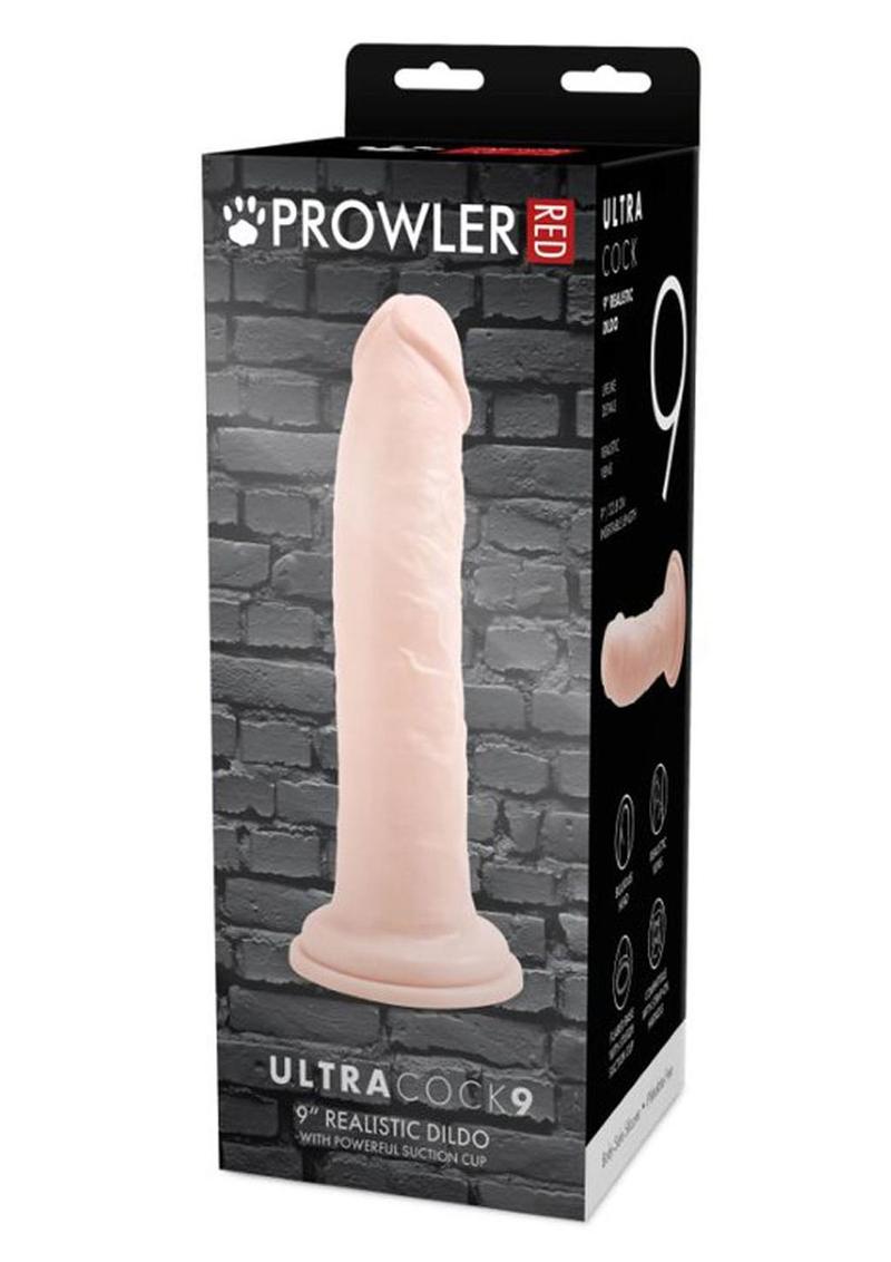 Load image into Gallery viewer, Prowler Red Ultra Cock Realistic Dildo - Vanilla - 9in
