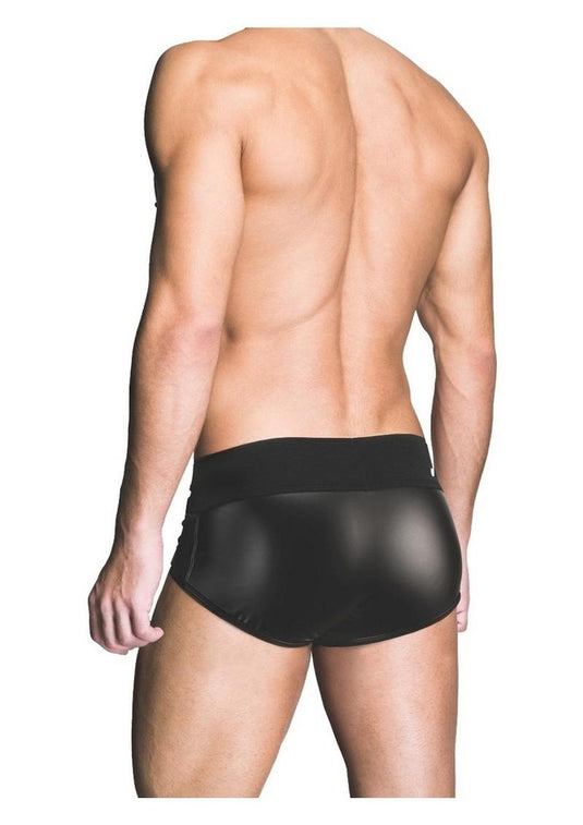 Prowler Red Wetlook Brief Blk Md