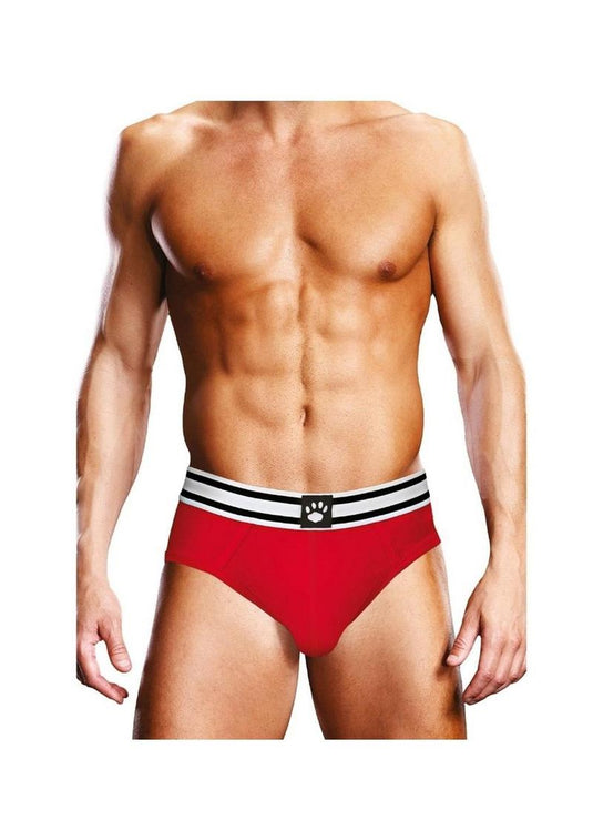 Prowler Red/White Brief - Red/White - Medium