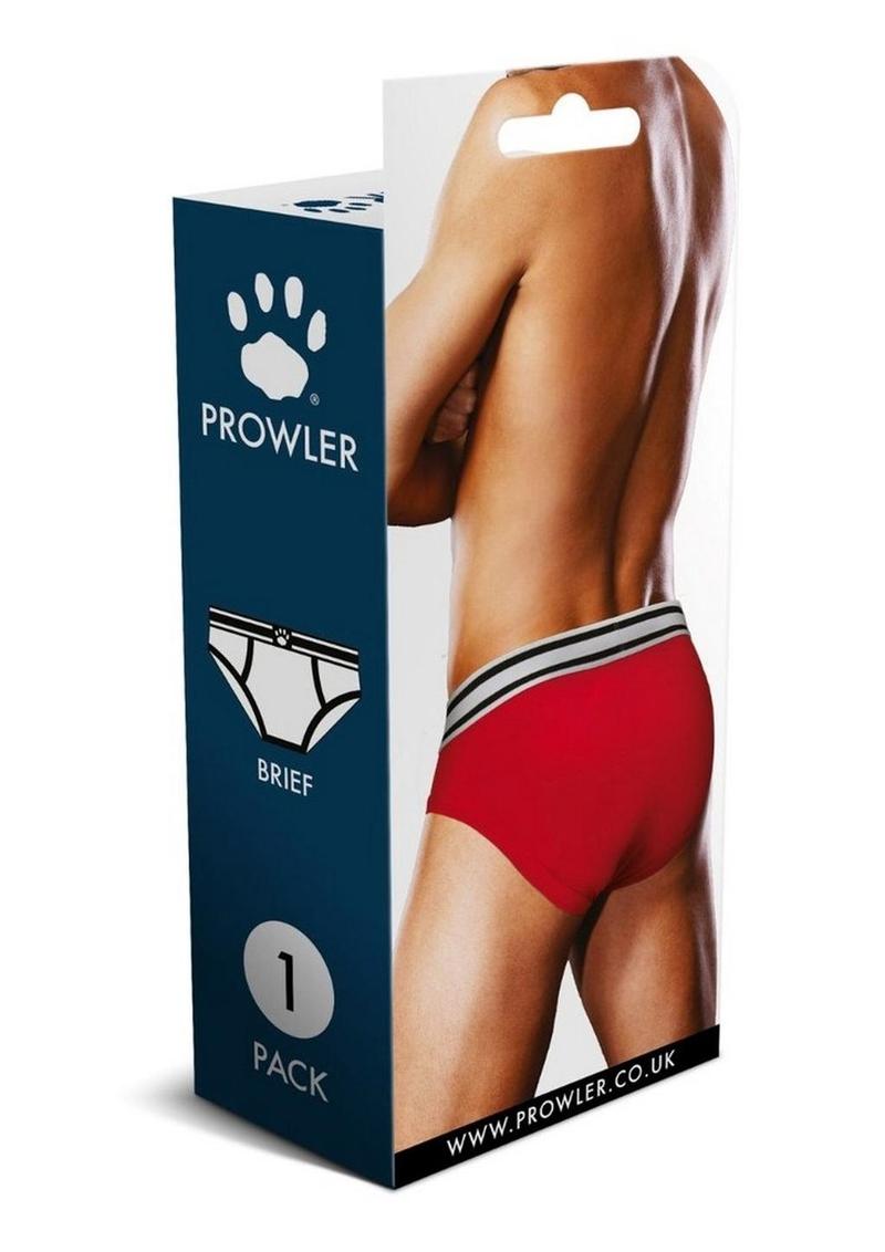 Load image into Gallery viewer, Prowler Red/White Brief
