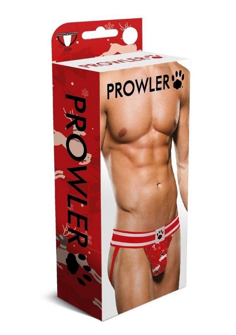 Load image into Gallery viewer, Prowler Reindeer Jock - Black/Red - XSmall
