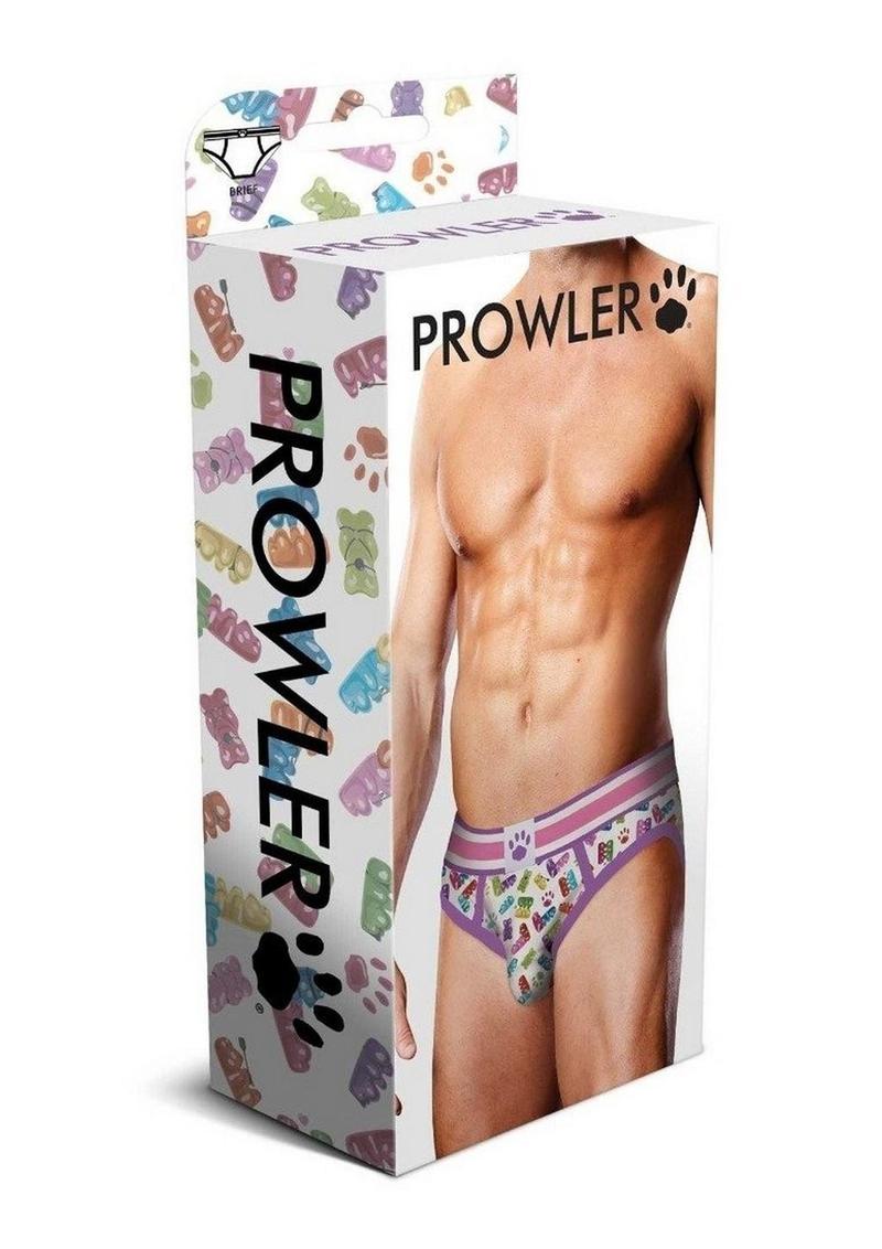 Load image into Gallery viewer, Prowler Gummy Bears Brief - Multicolor/White - XSmall
