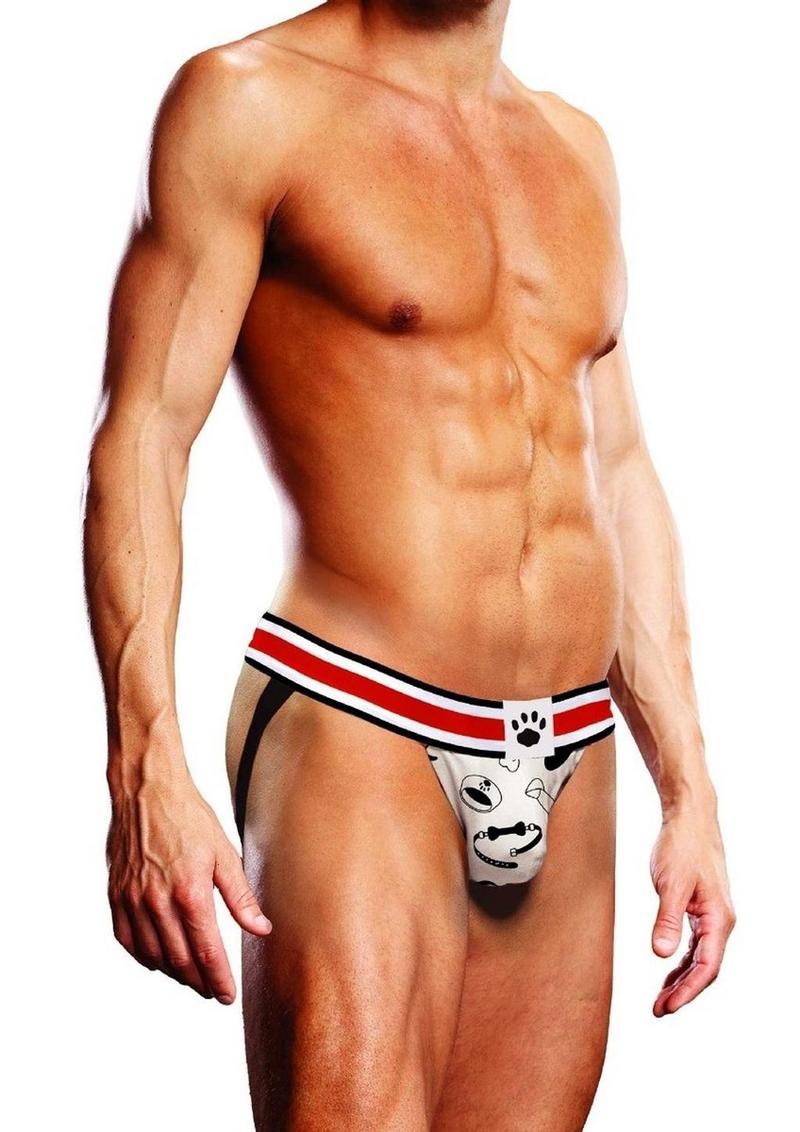 Load image into Gallery viewer, Prowler Puppie Print Jock - Black/White - XSmall
