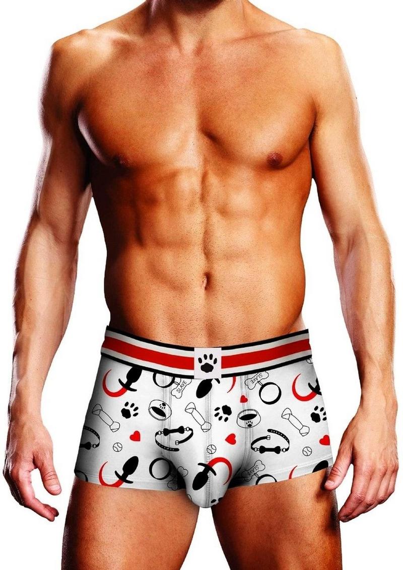 Load image into Gallery viewer, Prowler Puppie Print Trunk - Black/White - XLarge
