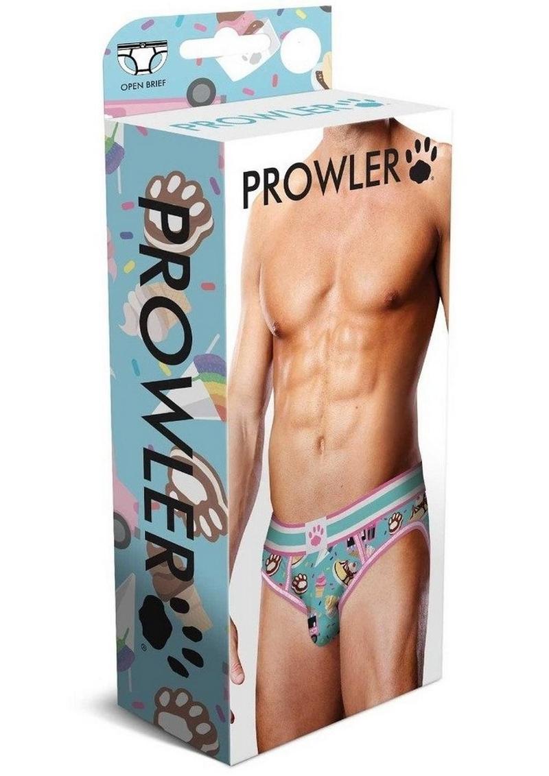 Load image into Gallery viewer, Prowler Sundae Open Brief - Blue/Pink - XSmall
