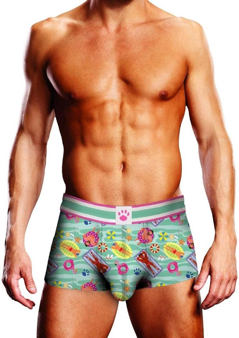 Load image into Gallery viewer, Prowler Swimming Trunk - Blue/Multicolor - Large
