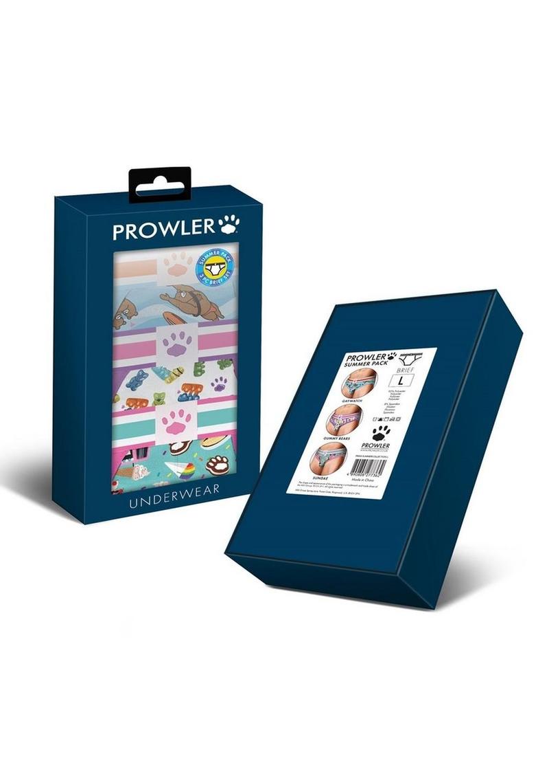 Load image into Gallery viewer, Prowler Summer Brief Coll - Multicolor - Large - 3pk
