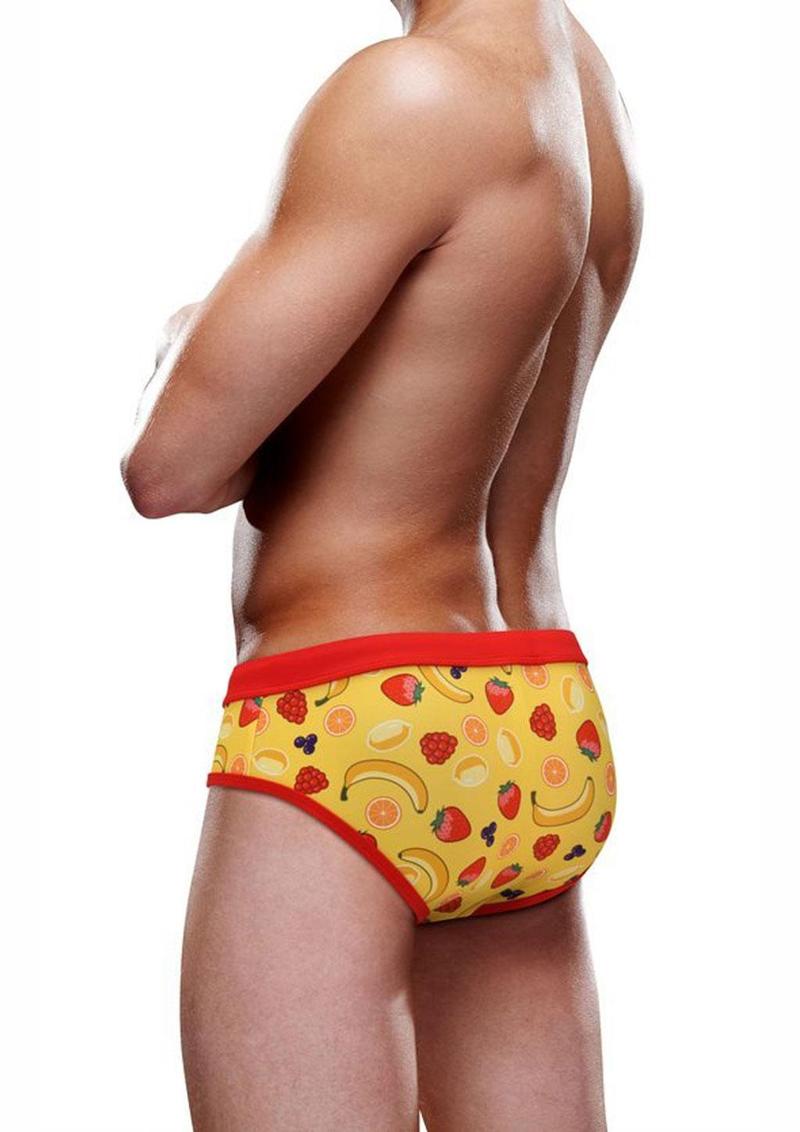 Load image into Gallery viewer, Prowler Swim Brief Fruit - Yellow - Large
