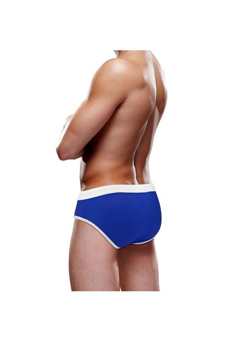 Load image into Gallery viewer, Prowler Swim Brief - Blue - Large
