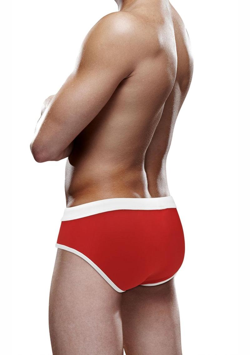 Load image into Gallery viewer, Prowler Swim Brief - Red - Large
