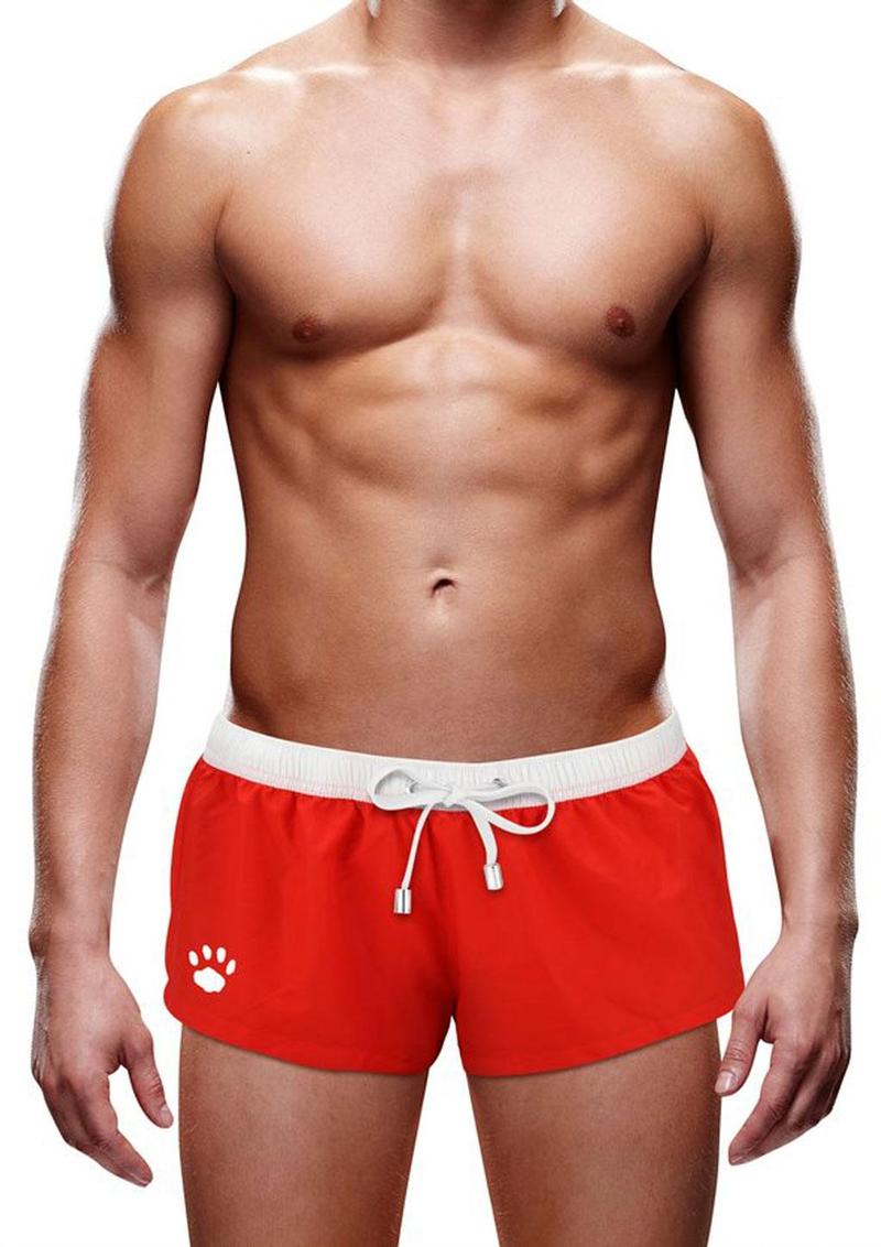 Load image into Gallery viewer, Prowler Swim Trunk - Red - Small
