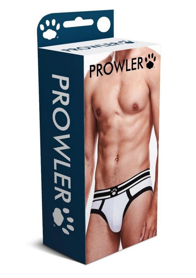 Load image into Gallery viewer, Prowler White/Black Brief - Black/White - Small
