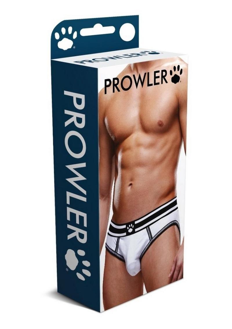 Load image into Gallery viewer, Prowler White/Black Open Brief - Black/White - Small
