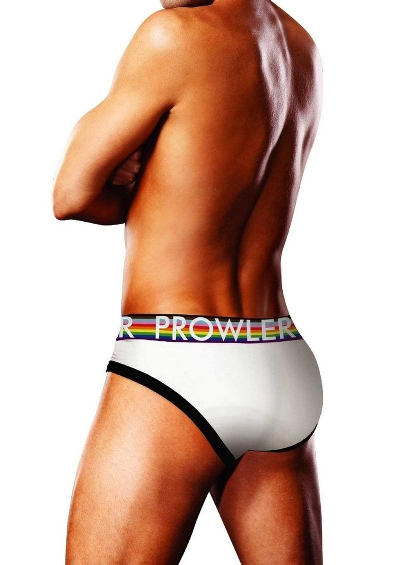 Load image into Gallery viewer, Prowler White Oversized Paw Brief
