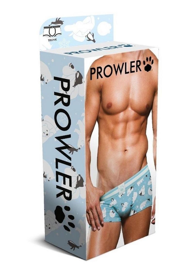 Load image into Gallery viewer, Prowler Winter Animals Trunk - Blue/White - XSmall
