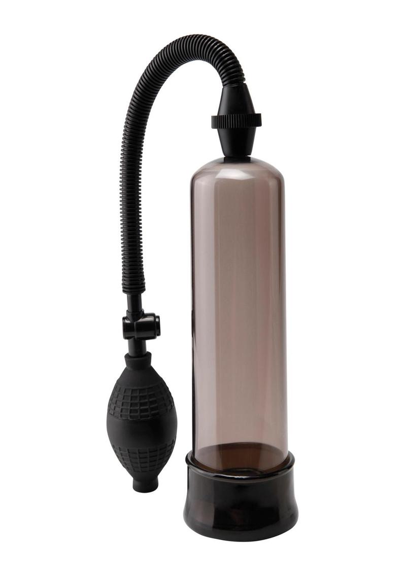 Load image into Gallery viewer, Pump Worx Beginner&#39;s Power Pump Advanced Penis Enlargement System - Black/Smoke
