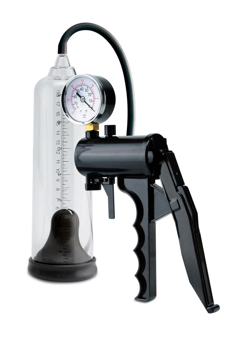Load image into Gallery viewer, Pump Worx Max Precision Power Penis Pump - Black/Clear
