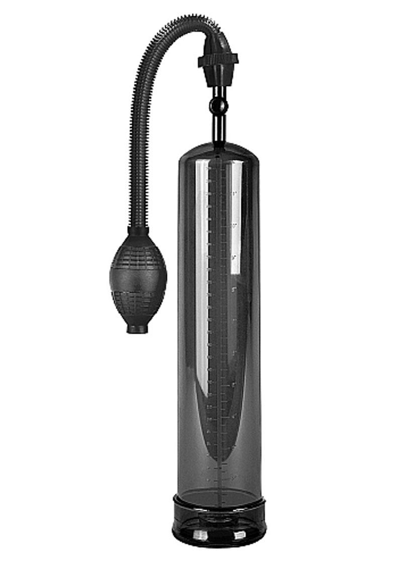 Load image into Gallery viewer, Pumped By Shots Classic Extra Large Extender Penis Pump - Black
