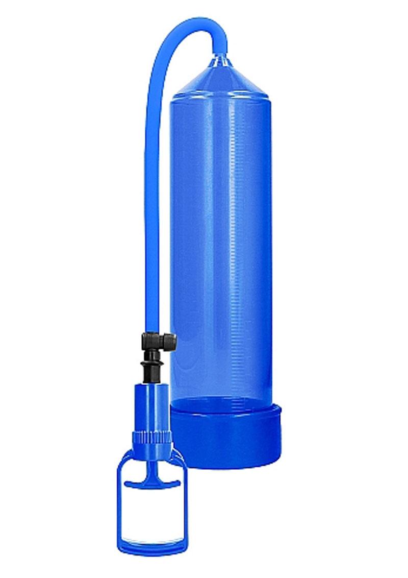 Load image into Gallery viewer, Pumped By Shots Comfort Beginner Penis Pump - Blue
