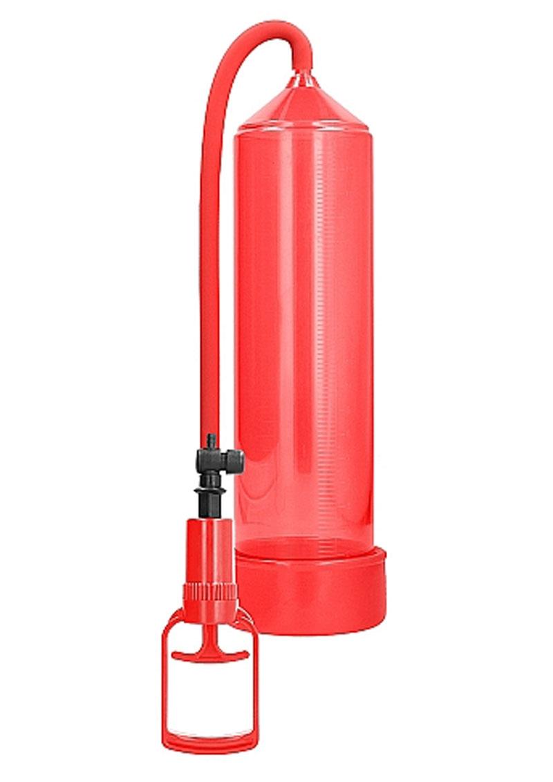 Load image into Gallery viewer, Pumped Comfort Beginner Penis Pump - Red
