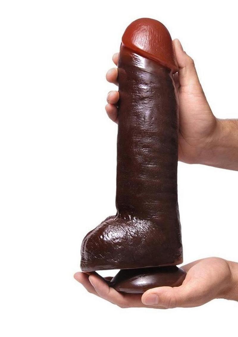 Load image into Gallery viewer, Rascal Chi Chi Larue's Black Balled Massive Cock Waterproof
