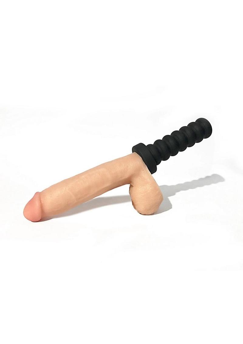 Load image into Gallery viewer, Rascal Jocks Johnny Silicone Dildo with Handle Or Suction Cup Base
