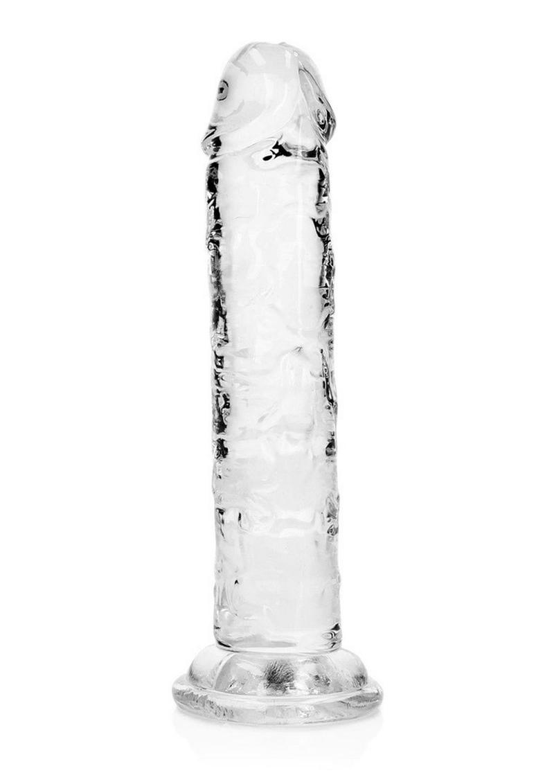 Load image into Gallery viewer, Realrock Skin Realistic Striaght Dildo Without Balls - Clear - 6in
