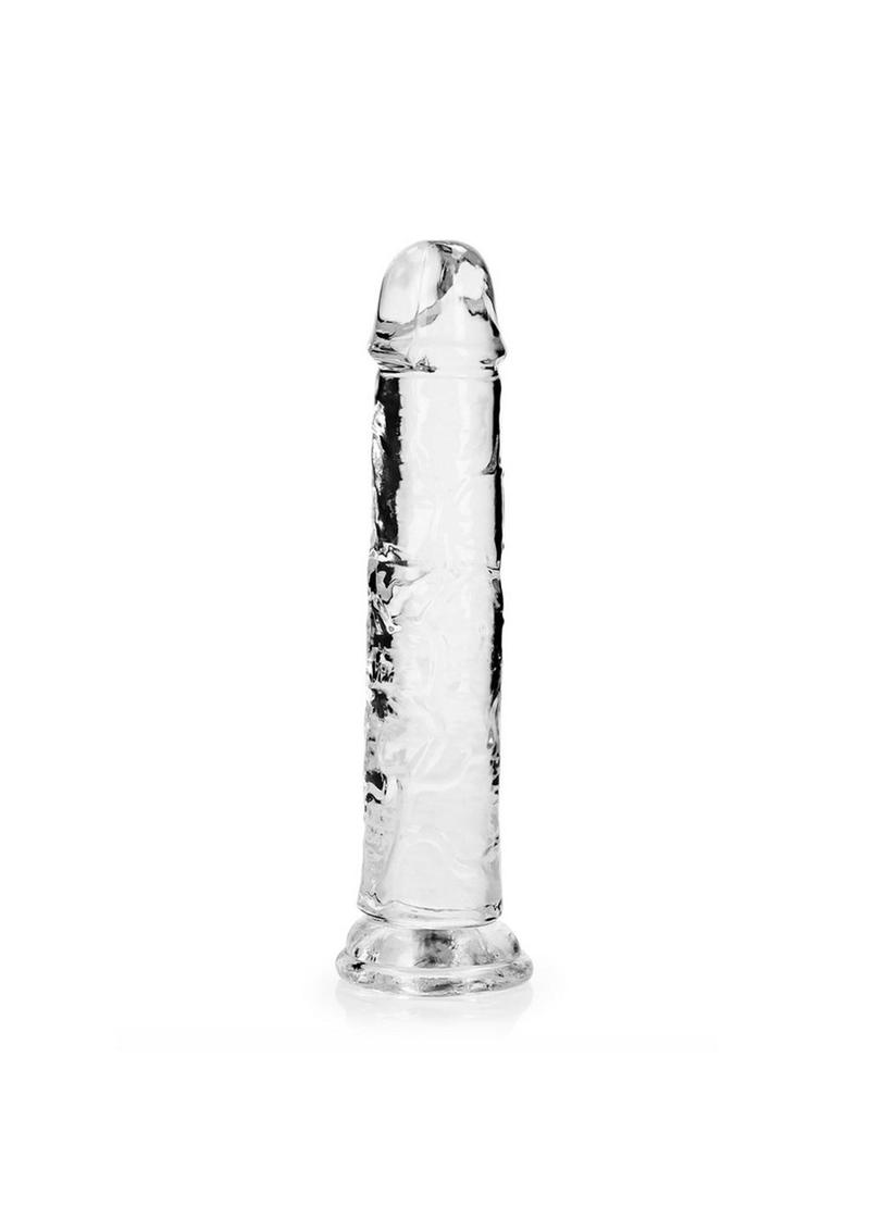 Load image into Gallery viewer, Realrock Skin Realistic Striaght Dildo Without Balls - Clear - 8in
