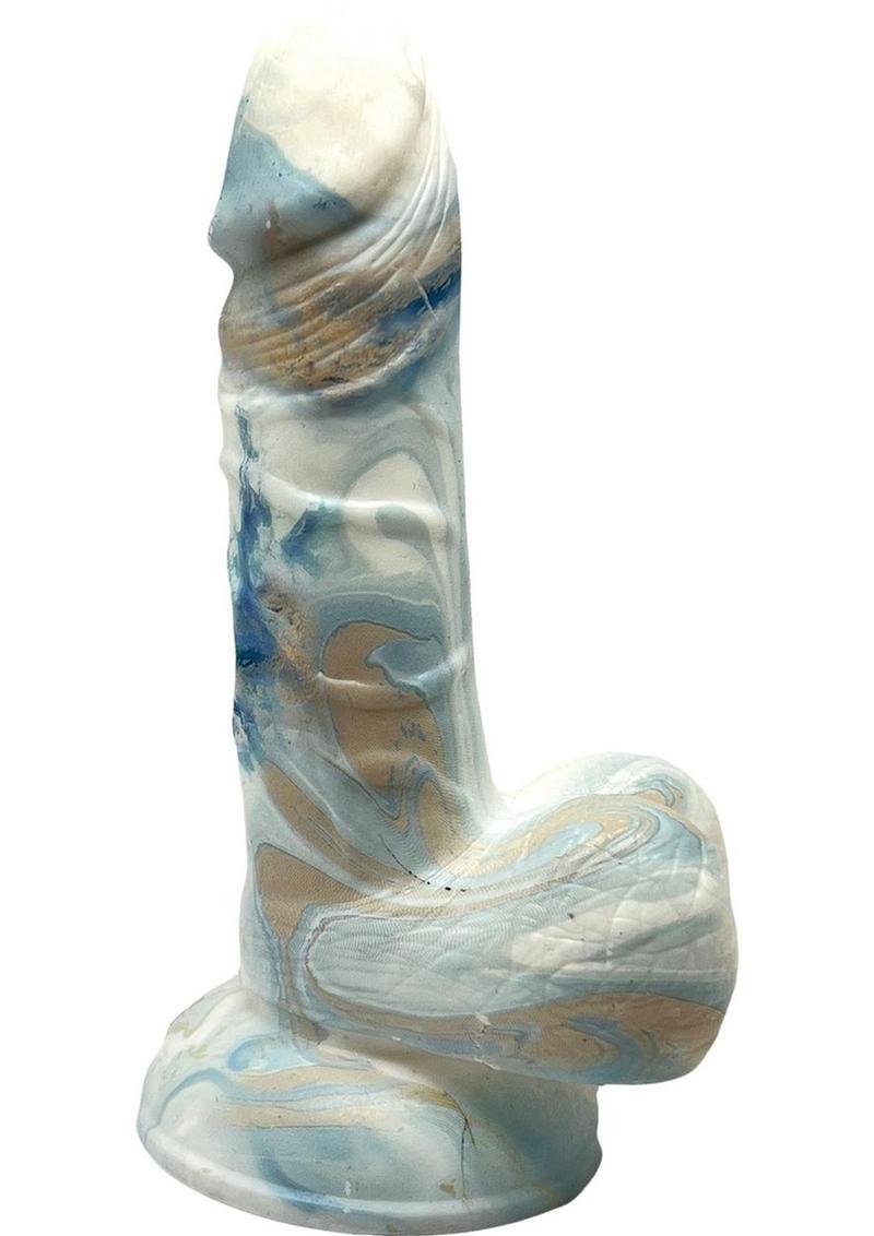 Load image into Gallery viewer, Rock Cocks Atlas Silicone Dildo - Multicolor - 5.5in
