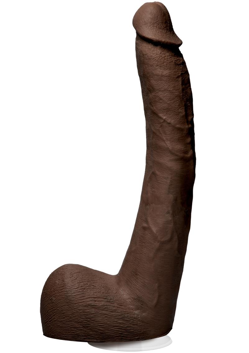 Load image into Gallery viewer, Signature Cocks Isiah Maxwell Dildo - Chocolate - 10in
