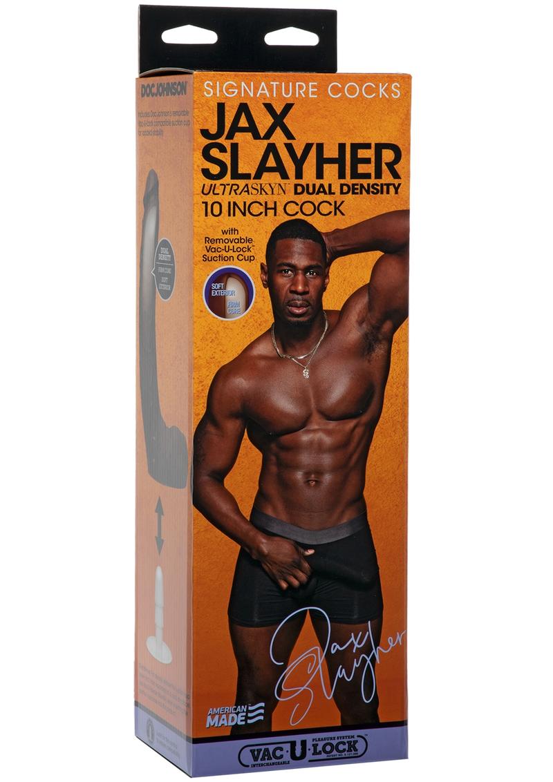 Load image into Gallery viewer, Signature Cocks Jax Slayher Dildo - Chocolate - 10in
