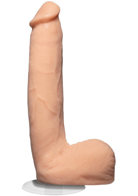 Signature Cocks Pierce Paris Dildo - Vanilla - 9in