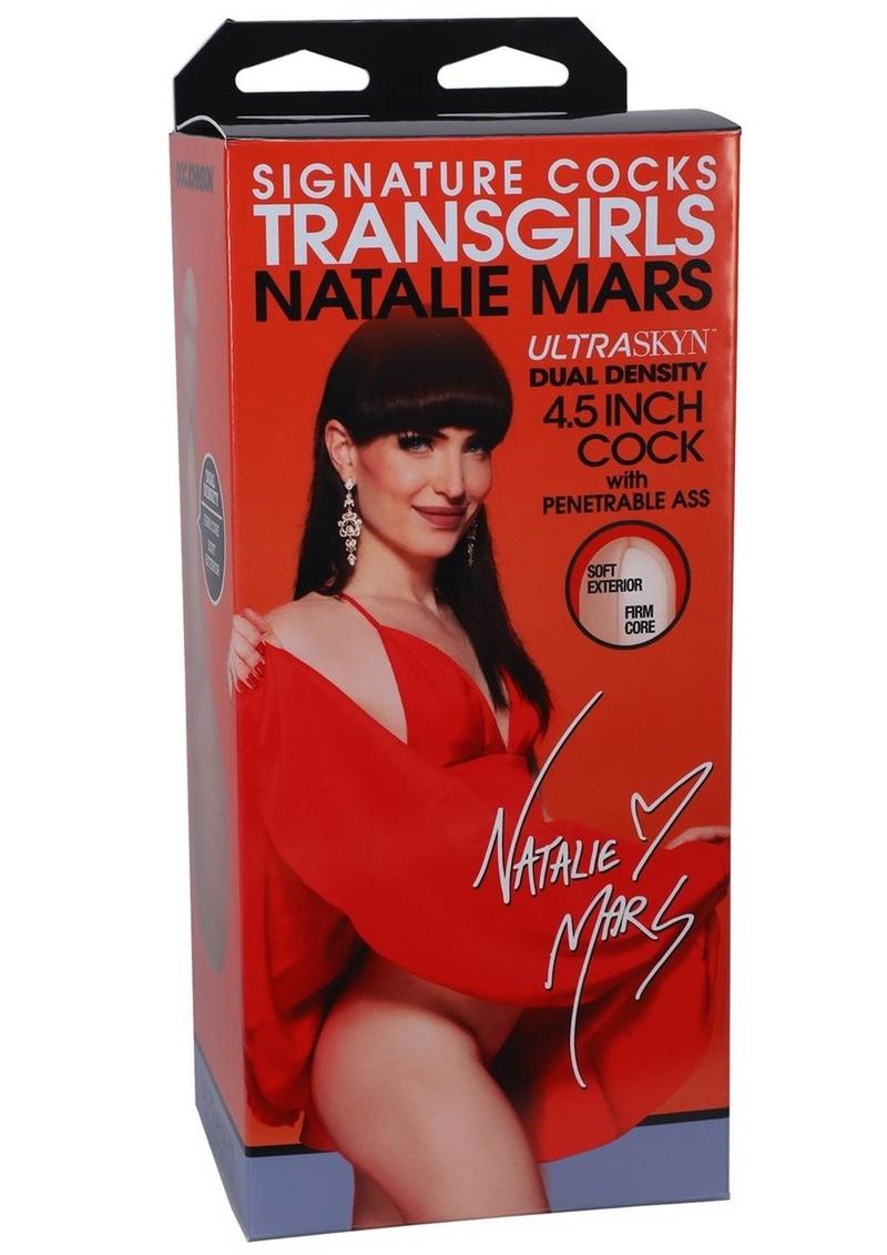 Load image into Gallery viewer, Signature Cocks with Penetrable Ass Transgirls Natalie Mars - Vanilla
