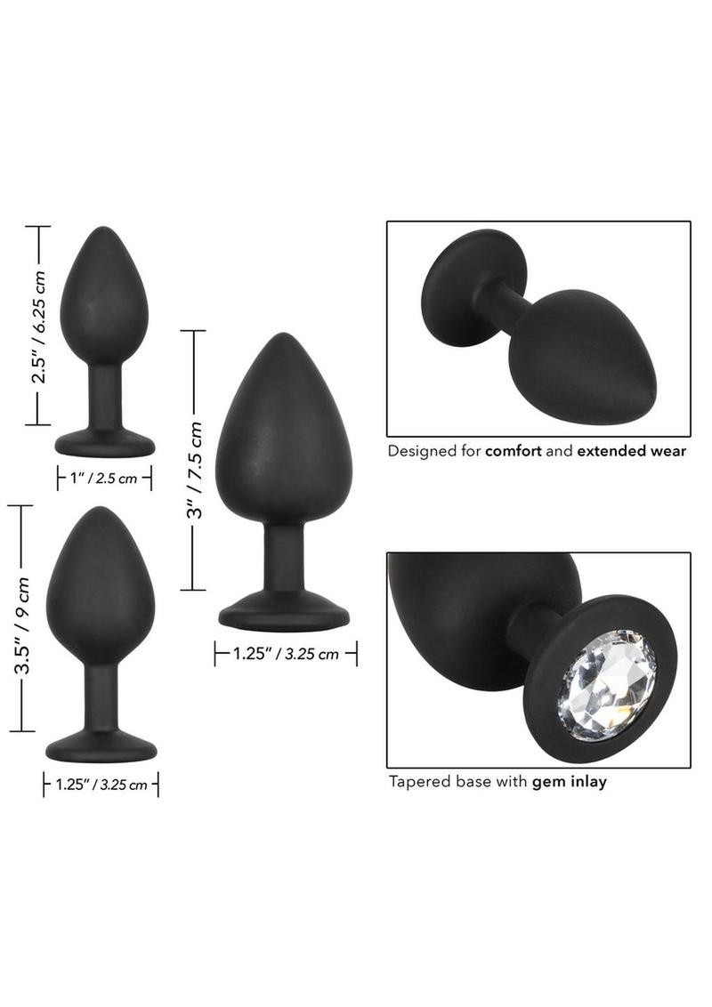 Load image into Gallery viewer, Silicone Gem Anal Kit Silicone Waterproof
