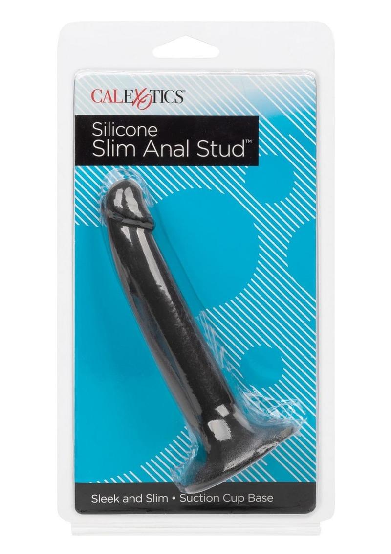 Load image into Gallery viewer, Silicone Slim Anal Stud - Black
