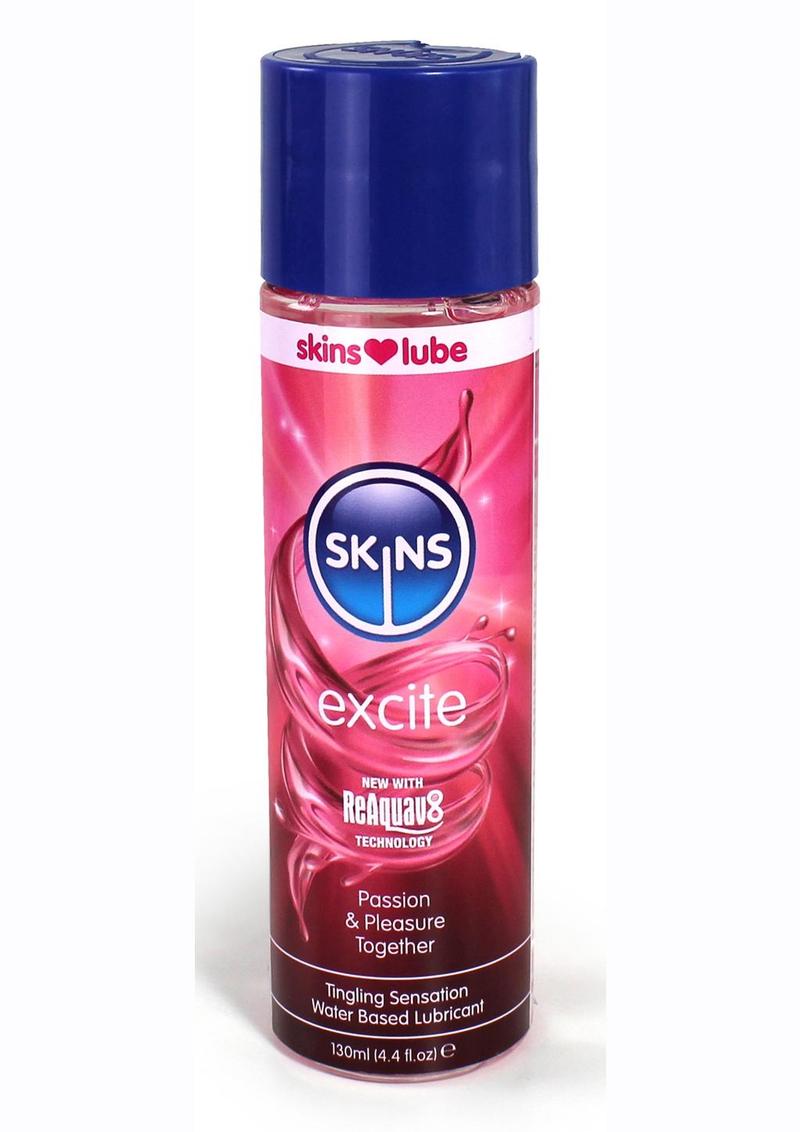 Load image into Gallery viewer, Skins Excite Tingling Water Based Lubricant - 4.4oz
