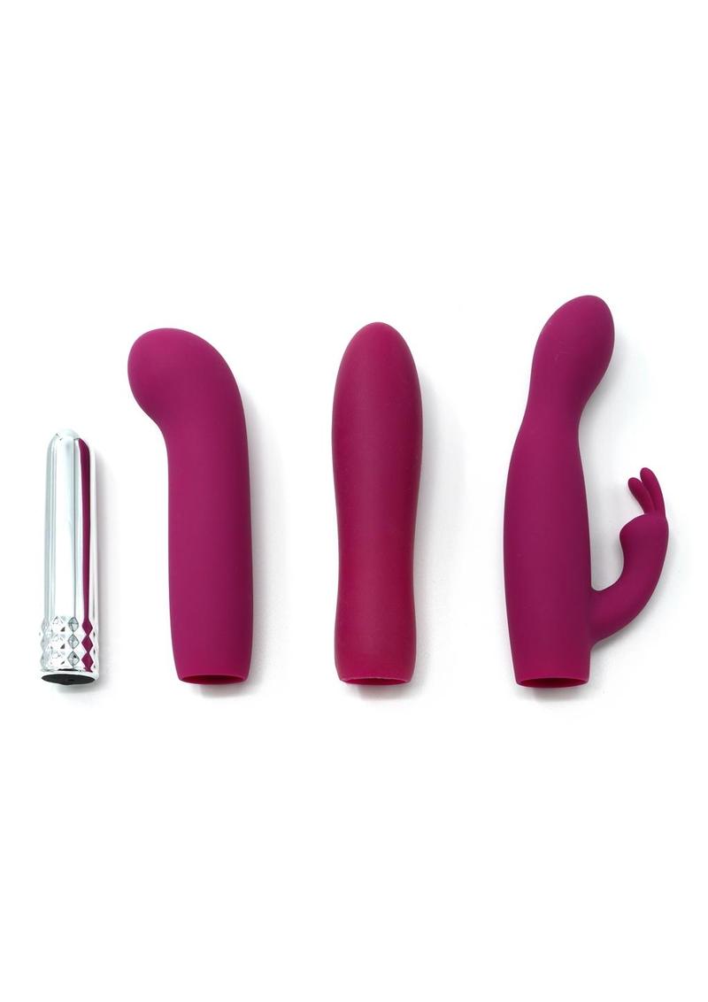 Load image into Gallery viewer, Skins Minis Massage A Trois - Magenta/Purple/White
