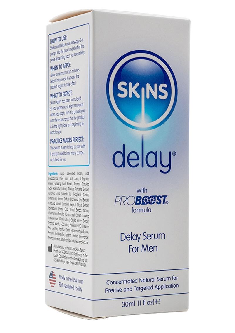 Load image into Gallery viewer, Skins Natural Delay Serum - 30ml
